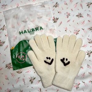 [NEW] Halara Smile Pattern Casual Gloves